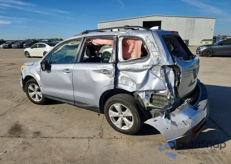 2016 Subaru Forester 2.5I Premium из США, поврежденный, VIN JF2SJADC2GH473766